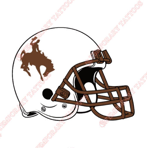 Wyoming Cowboys Customize Temporary Tattoos Stickers NO.7075